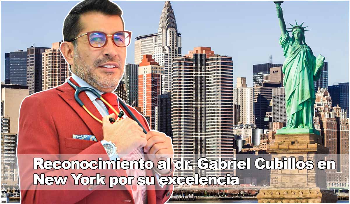 Reconocimiento en Estados Unidos al dr. Gabriel Cubillos por sus excelentes resultados
