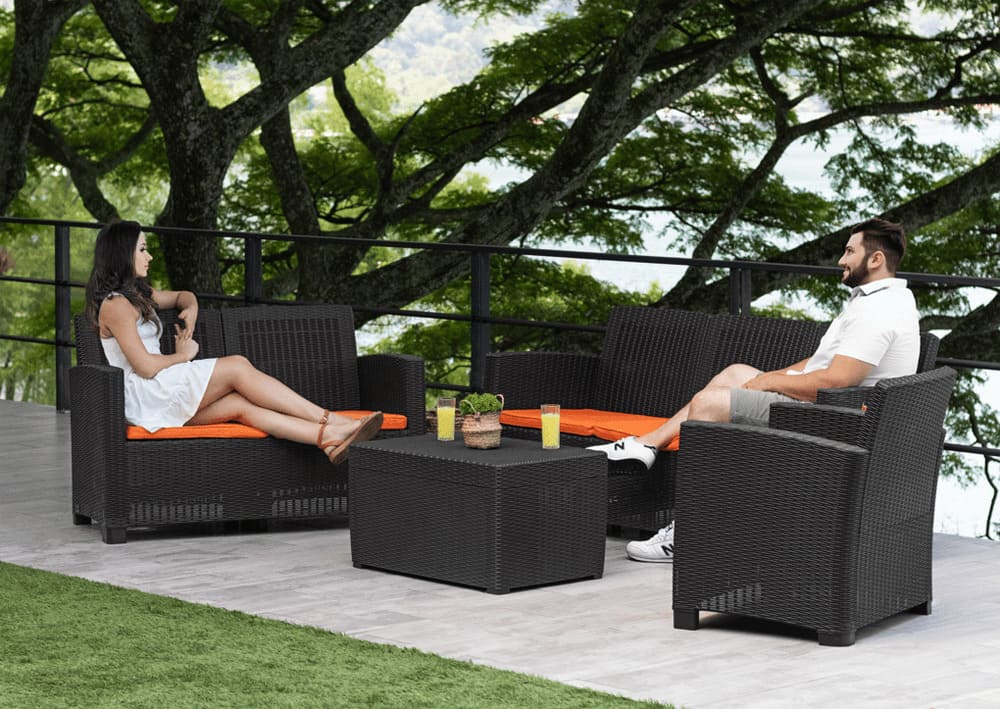 Muebles de plástico en Aruba: ligeros y fáciles de mover