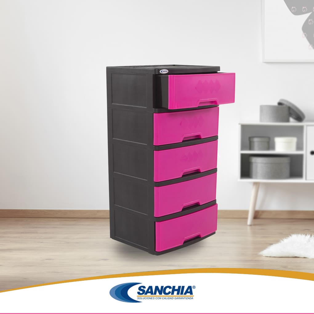 Gaveteros de plástico con espejo: prácticos y modernos en Aruba